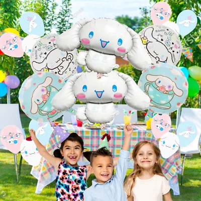 LANASPARTY Cinnamoroll KITTY HELLO KUROMI CUPCAKE BALLOON TOPPER PARTY SUPPLIES DECORATION