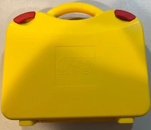 Yellow LEGO Travel Minifigure Vehicle Carrying Case New - Picture 1 of 2