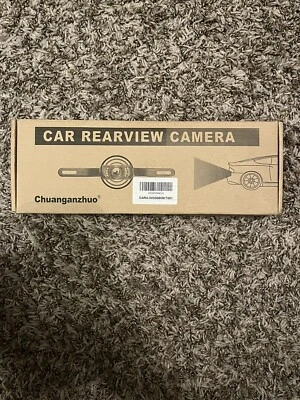 Rear-View License Plate Car Rear Backup Camera + 4.3 LCD Rear View Monitor  - Image 1 of 2