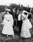 Polaire Willy And Colette At Horse-Races 1905 Old Photo