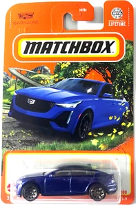 2024 Mattel Matchbox 2021 Cadillac CT5-V 37/100 Blue HFP00 - Picture 1 of 2