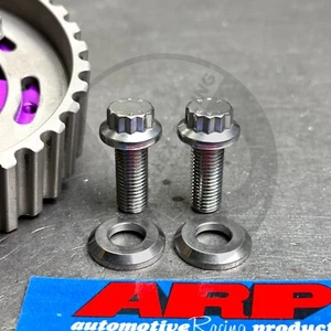 ARP Stainless Cam Gear Bolts and Washers Set for Honda Acura B Series Vtec - Picture 1 of 5