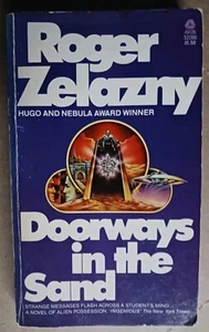 Doorways In The Sand by Roger Zelazny PB 1st Avon (1977) Softcover Sci-fi Book - Picture 1 of 13