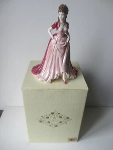 FIGURA COALPORT EN CAJA DAMAS DE MODA, JOANNE, PERFECTA 8,5 PULGADAS EDICIÓN LTD - Imagen 1 de 5