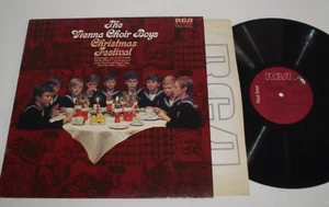 Clean VG++ 1976 The Vienna Choir Boys Christma Festival LP w/ RCA Inner *Tested - Imagen 1 de 3