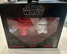 Hasbro Star Wars Elite Praetorian Guard & First Order Flametrooper Helmets New