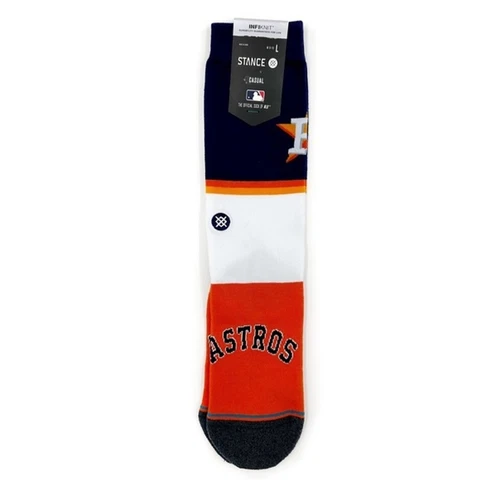 Stance Houston Astros MLB Crew Socks Fan Gear Gift Mens Size Large Cover