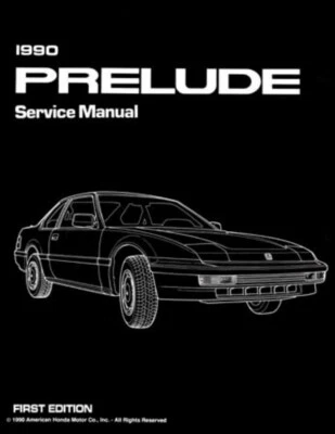 Honda Prelude 1990 taller servicio reparación manual motor transmisión libro eléctrico Foto 1 de 4