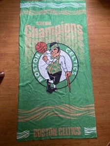 Boston Celtics 2024 NBA Champions 30x60 Beach Towel - Picture 1 of 1