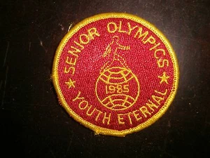 Vintage 1985 SENIOR OLYMPICS Patch NEW! Great addition to your collection - Picture 1 of 2