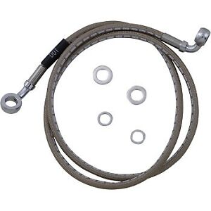 Russell Braided Front Brake Line Kit 25in. Upper Length - Stainless R08756DS