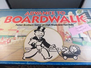 1985 Monopoly Advance to Boardwalk Board Game Parker Brothers Complete M202 - Picture 1 of 16