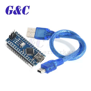 16M 5V Mini USB Nano V3.0 ATmega328 Micro-controller For Arduino+Cable - Picture 1 of 12