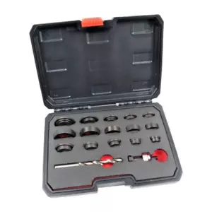 US PRO Parking Sensor Hole Cutter Set 17mm/32mm PDC Bumper Hole Punch - Picture 1 of 3
