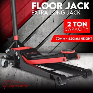 New 2 Ton Low Profile Trolley Jack Hydraulic Floor Car Lifter 70-620MM FS - Picture 1 of 9