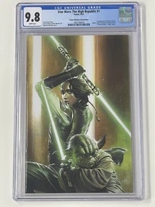 STAR WARS THE HIGH REPUBLIC #1 CGC 9.8 ITALIAN EDITION DELL'OTTO VIRGIN COVER - Picture 1 of 4
