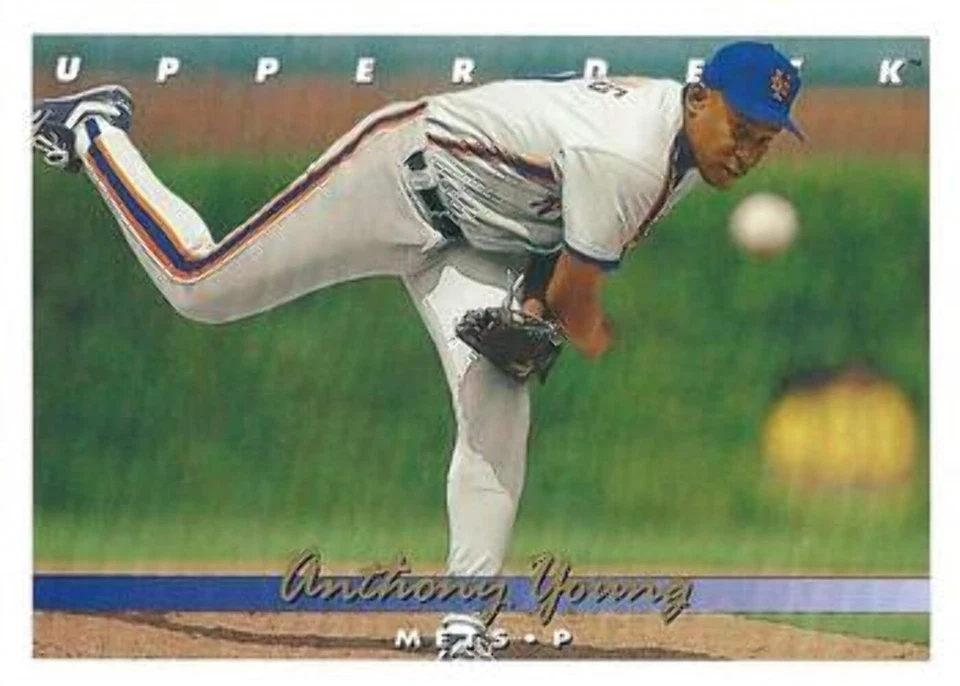 #71 Anthony Young - New York Mets - 1993 Upper Deck Baseball - Image 1 of 1