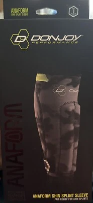 DonJoy Performance Anaform Shin Splint Sleeve - Black / Grey Camo - S Small - Image 1 of 4