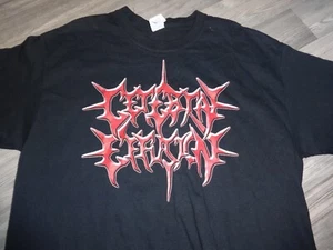 Cerebral Effusion Unworn Rar Shirt Death Metal Devourment Guttural Secrete - Imagen 1 de 3