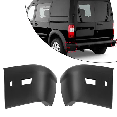 Tapas de parachoques trasero lado conductor y pasajero para Ford Transit Connect XL 2010-13 Foto 1 de 4