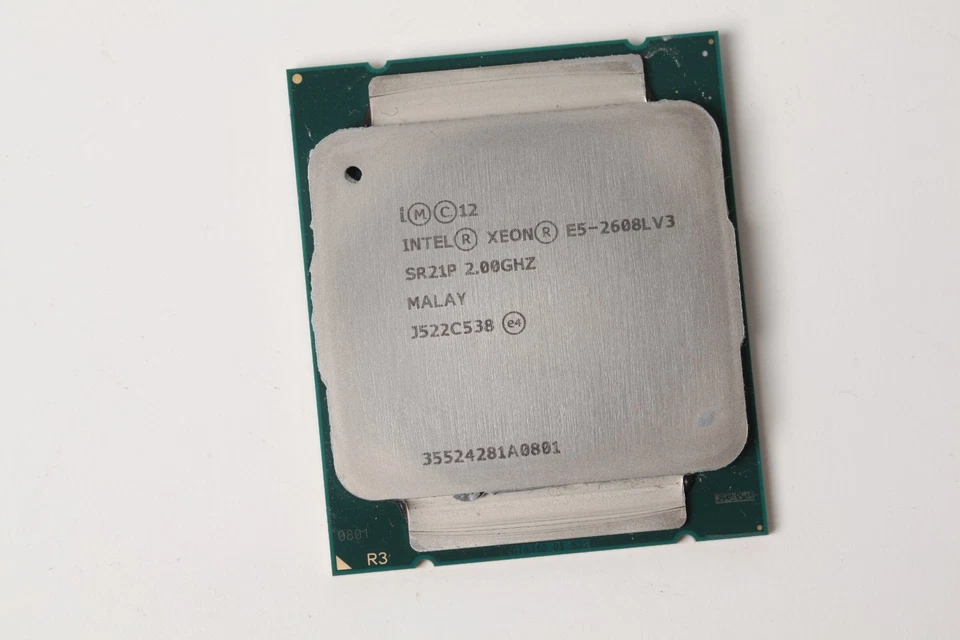 Intel Xeon E5-2608L V3 SR20B SR21P 2,0 GHz MALAY E4 Foto 1 de 2