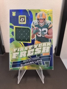 MarShawn Lloyd Panini Donruss Optic First Year Fresh Green Bay Packers NFL RC - Bild 1 von 2
