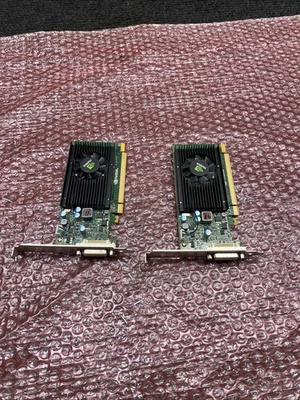 Lot of (2) Nvidia NVS 315 1GB DDR3 DMS-59 Low Profile PCIe Video Card 0MD7CH - Image 1 of 4