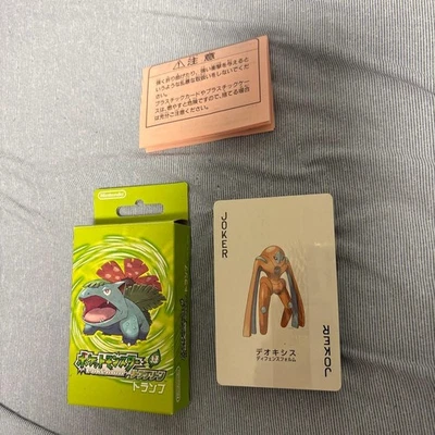 [Запечатанные] Игральные карты Pokemon Leaf Green редкая покерная карта 2004 Venusaur - Изображение 1 из 3