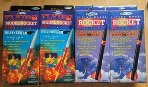 Estes Model Rocket Kit 4 PACK.......Two BANSHEE, Two HEATSEEKER - Picture 1 of 8