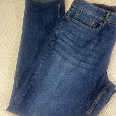 Nat Nast Mens Dark Wash Straight Leg Denim Jeans W36 L32(31) Classic Fit Casual - Image 1 of 4