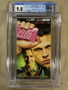 VHS โ CGC 9.8 A+ ๐๐ผ FIGHT CLUB ๐งผ๐ซง First Print - Picture 1 of 4