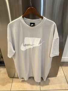 Herren Nike Grau Trikot Kein Muster Extra Large XL Trikot Mit Rücken Grafik - Bild 1 von 4