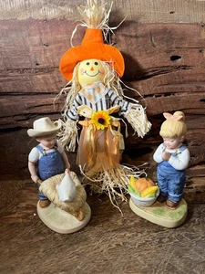 Vintage Home Interiors - Homco Junge & Mädchen Figur, Denim Days, Kinder Figuren - Bild 1 von 9