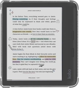Zcooooool Case for Kobo 7" Libra Colour / 2, Transparent - Picture 1 of 7