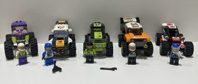 LEGO CITY Vehicles Monster Trucks & Race Cars 60055 Complete Set 5+