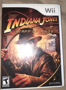 Indiana Jones and the Staff of Kings (Nintendo Wii, 2009) Complete with Manual - Picture 1 of 3