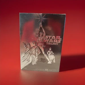 Star Wars Trilogy DVD 2004 4-Disc Set Widescreen Edition Silver Box - Imagen 1 de 5