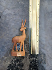 Antelope of Kenya Type Figure 1970s Hand Made of wood In Kenya
