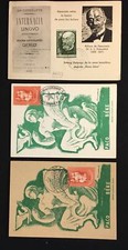 HUNGARY ESPERANTO -1948/57 --9 x COVER/CARD - ESPERANTO MOST TO HOLLAND --F/VF 
