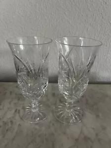 2 Vintage American Cut Eleanor Eisteegläser 11743 - Bild 1 von 6
