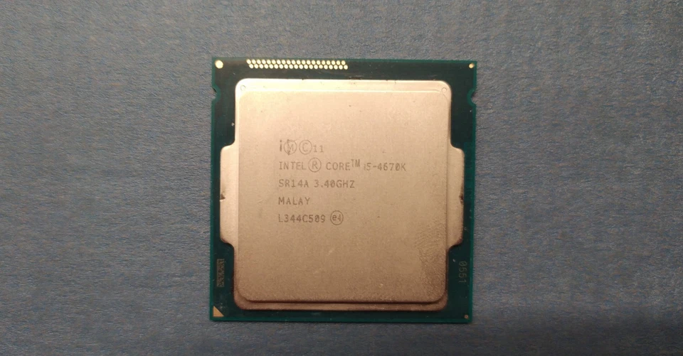 Intel Core i5-4670K SR14A (4x 3,40 GHz, Sockel 1150) - Bild 1 von 2