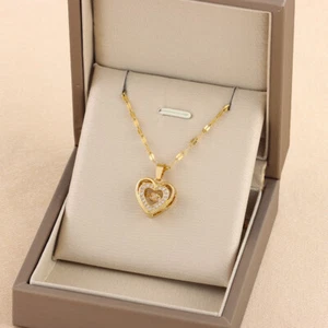 π Smart Love Pendant Necklace π Valentine's Day Gift π - Picture 1 of 5
