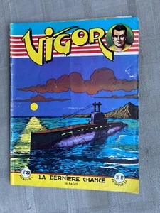VIGOR N°22 LA DERNIÈRE CHANCE OCTOBRE 1955 EN ÉTAT CORRECT - Imagen 1 de 6