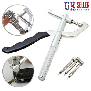 Vehicle Car Key Blade Pin Disassembling Clamp Locksmith Piler Lock Tool