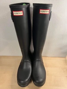 Hunter Women’s Original Black Tall Insulated Boot Size 9 New No Box - Picture 1 of 7