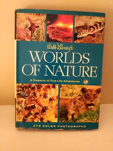 Walt Disney's WORLDS OF NATURE vintage book 1957 - Picture 1 of 3