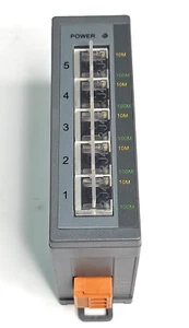 ICP DAS NS-205 5-Port Industrial Ethernet Switch NS205 - Picture 1 of 4