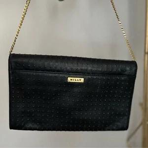 Milly Black Clutch/Shoulder Bag - Picture 1 of 13