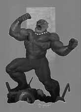 Original Comic Art 11 x 17 Maestro Hulk Illustration by Ariel Olivetti
