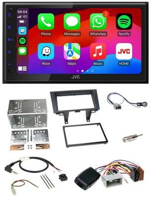 JVC Bluetooth USB Lenkrad 2DIN DAB Autoradio für Honda CRV 2006-2012 - Bild 1 von 4